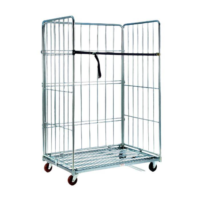 roll container scaffale 1200x805x1800h nuovo con 3 pareti 